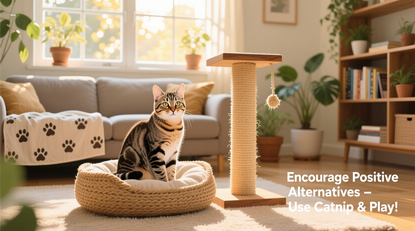 how to stop your cat from scratching the couch humane methods