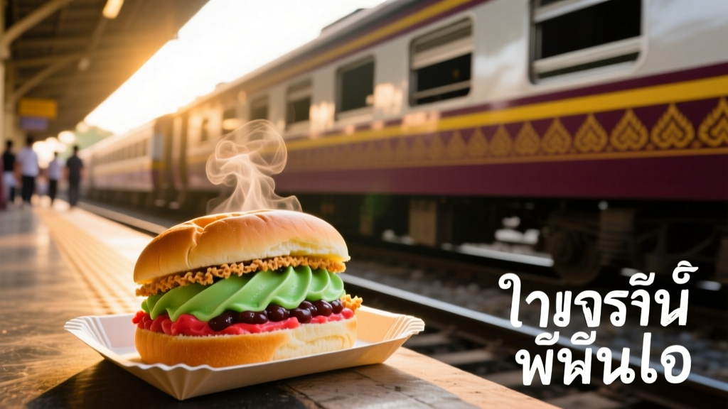 The Authentic Thai Ice Cream Sandwich in a Bun: A Street Food Phenomenon Captured on Video
