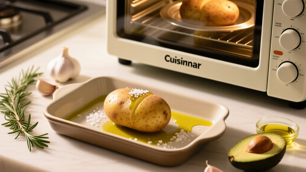 How to Bake a Potato in a Cuisinart Air Fryer Oven