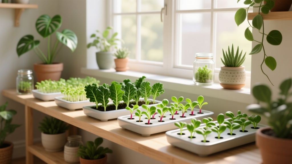 Indoor Microgreen Farming: Grow Nutrient-Dense Greens Year-Round in Any Room