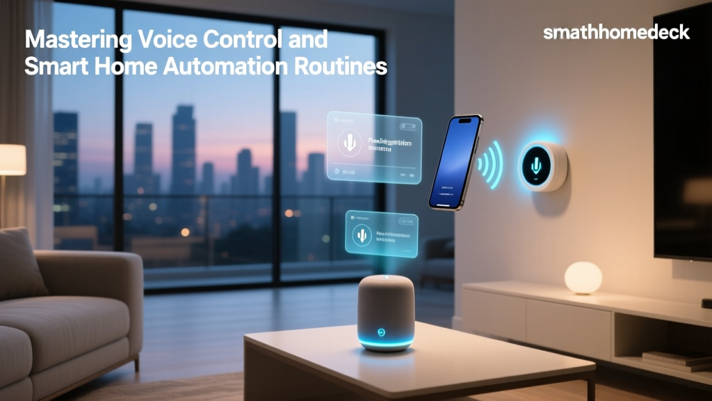 Mastering Voice Control and Smart Home Automation Routines