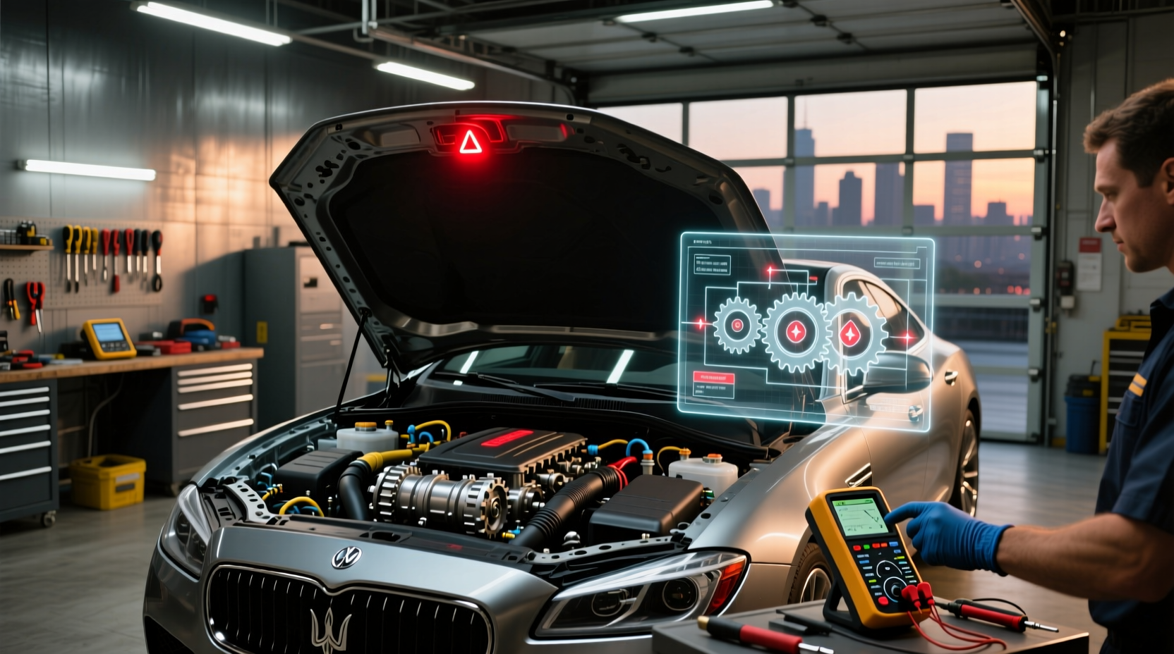 How to Choose When the Automatic Gearbox Warning Light Is On