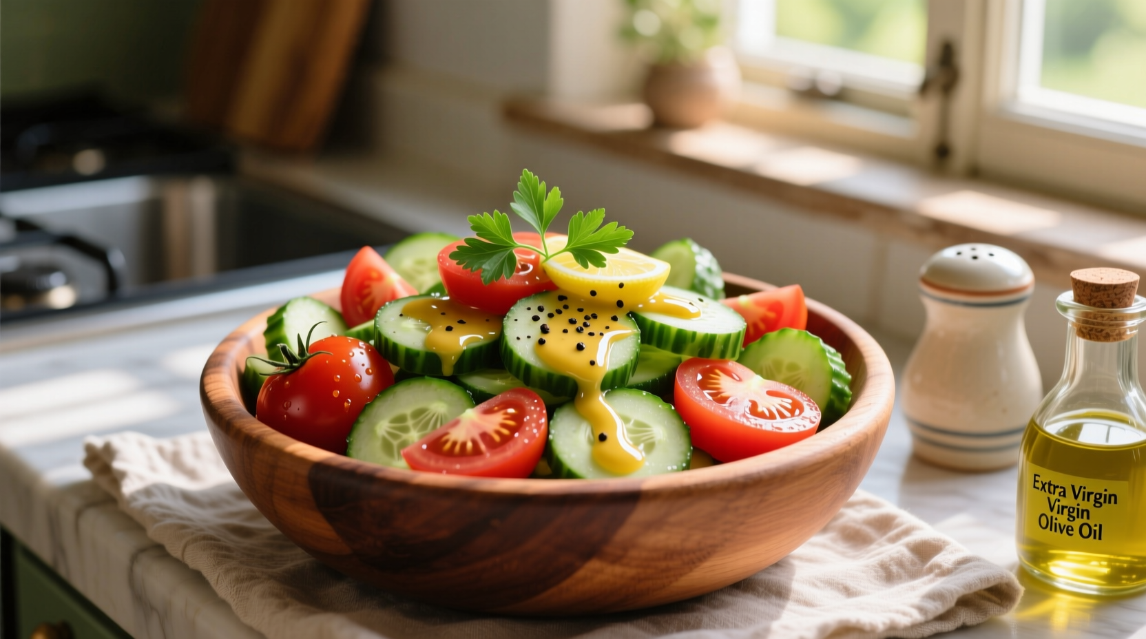 Perfect Tomato Cucumber Salad Dressing: 3 Chef-Approved Formulas
