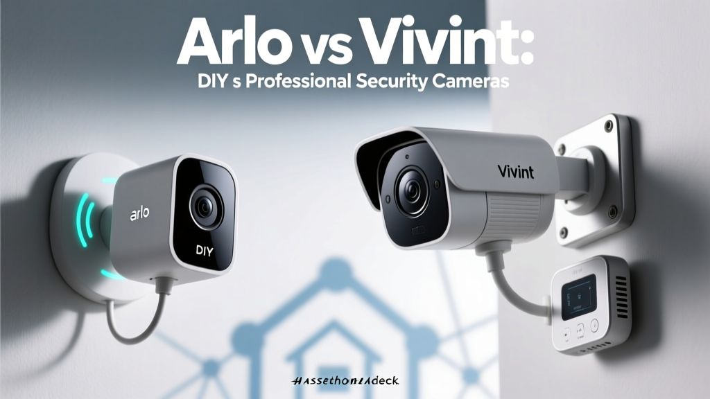 Arlo vs Vivint: DIY vs Professional Security Cameras