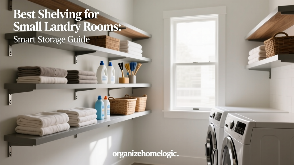 Best Shelving for Small Laundry Rooms: Smart Storage Guide