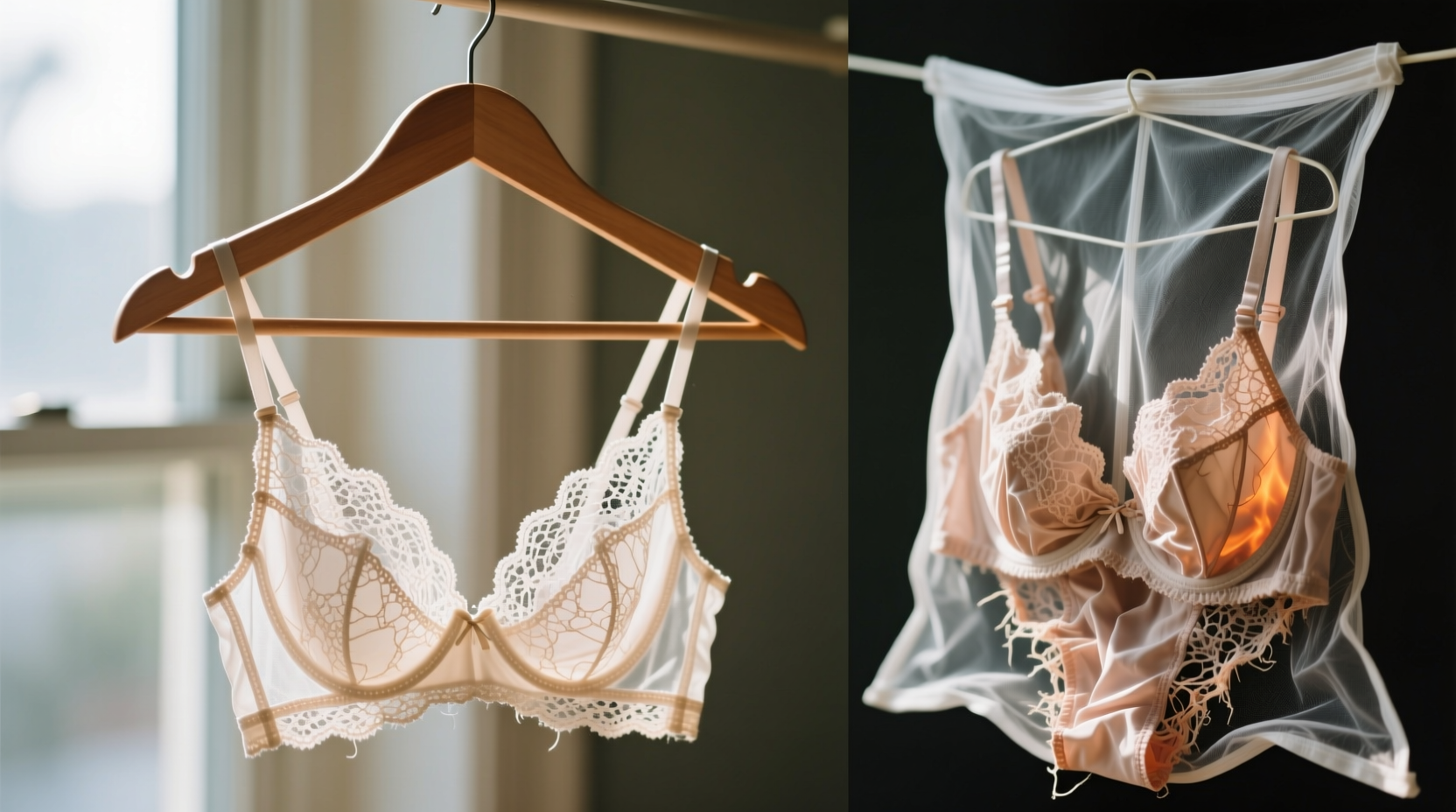 air drying lingerie why hangers beat mesh bags