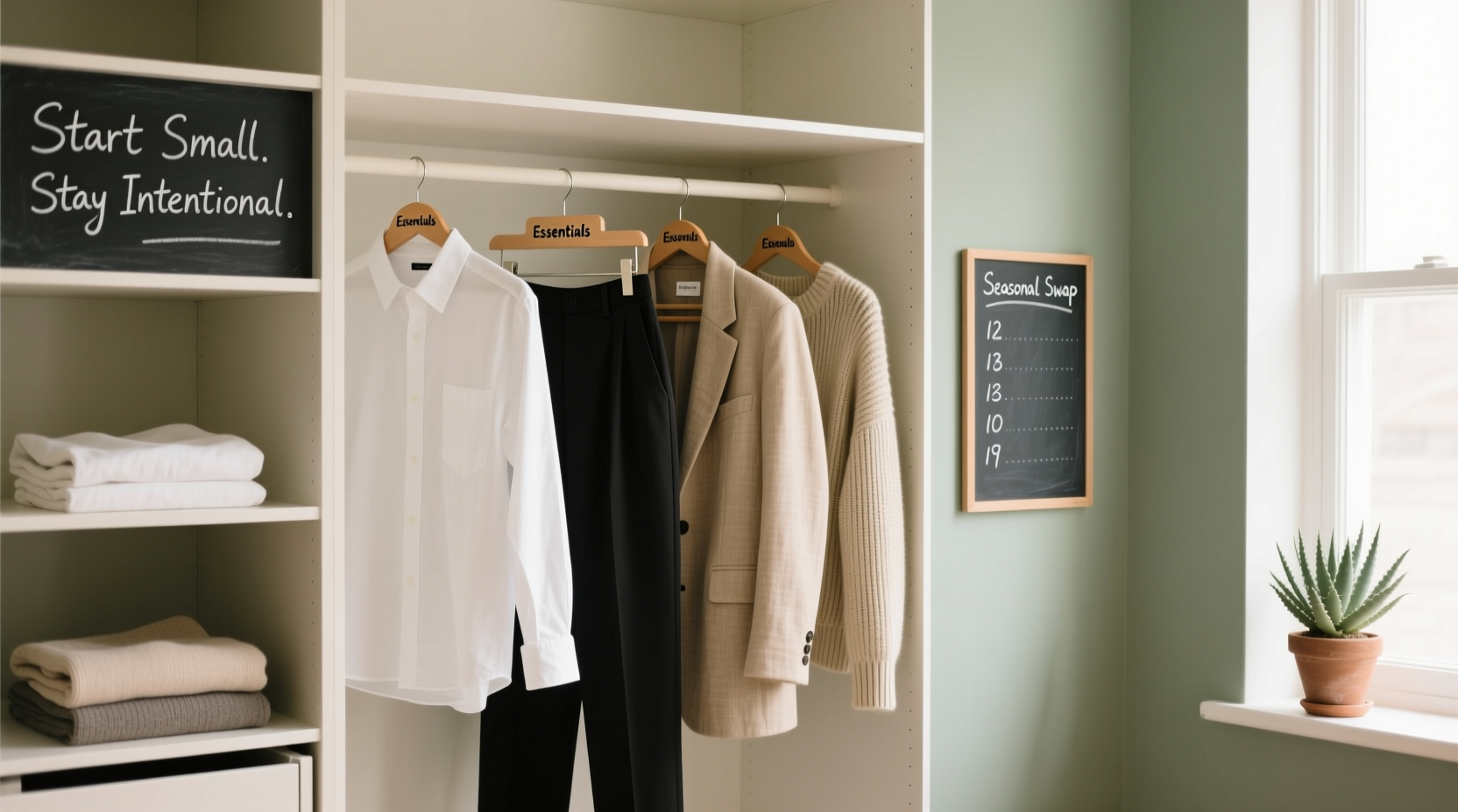 capsule wardrobe for beginners how to start without throwing everything away