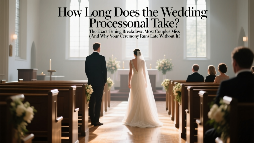 Wedding Processional Timing: How Long It Really Takes