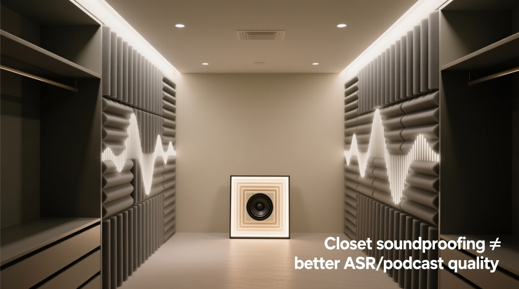 closet soundproofing panels for asmr truth vs hype