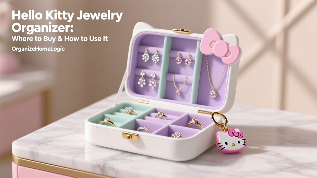 Hello Kitty Jewelry Organizer: Where to Buy & How to Use It