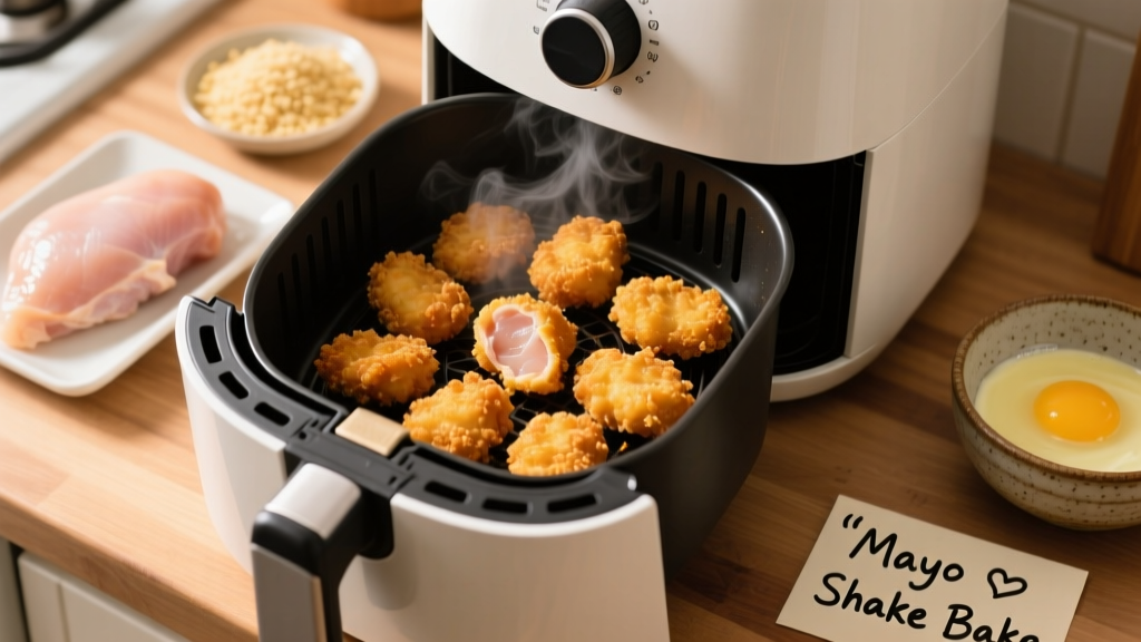 Mayo Shake & Bake Nuggets Air Fried (Crispy, Juicy, Easy!)