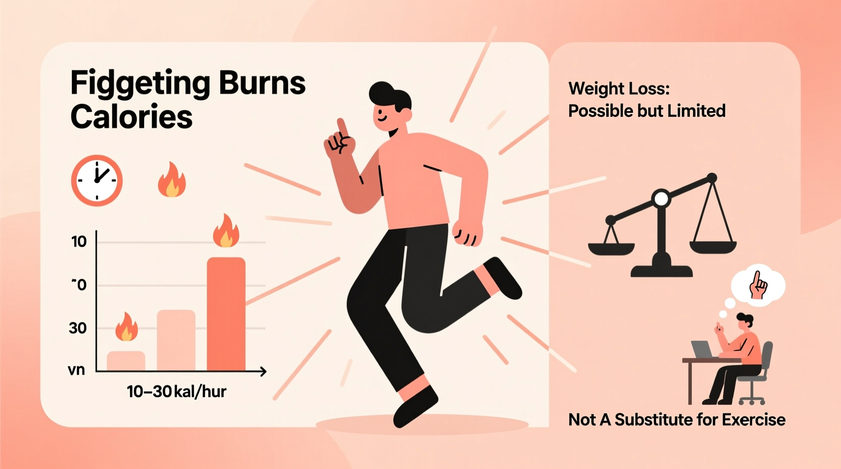 does fidgeting burn calories and can it help with weight loss