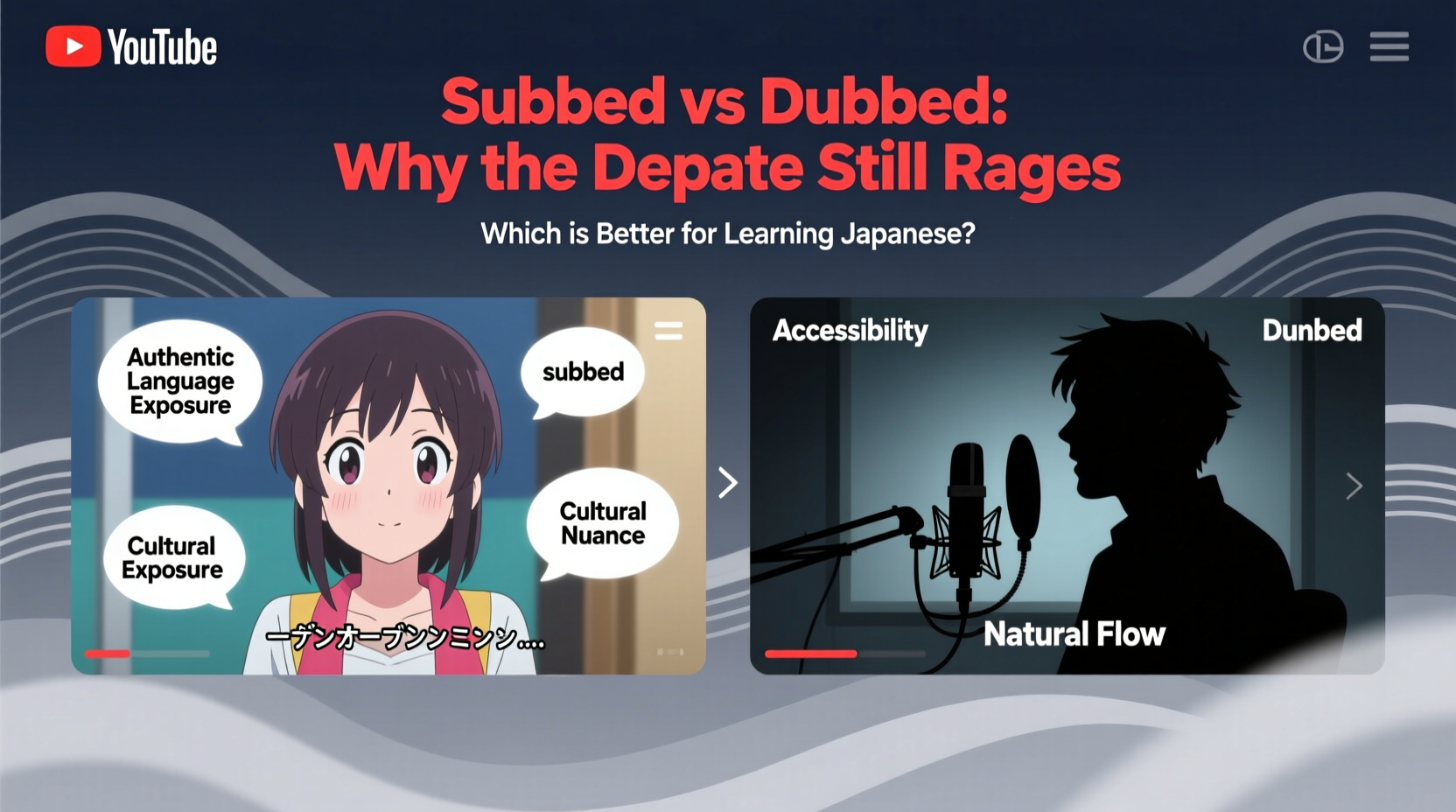 subbed anime vs dubbed why the debate still rages and which is better for learning japanese