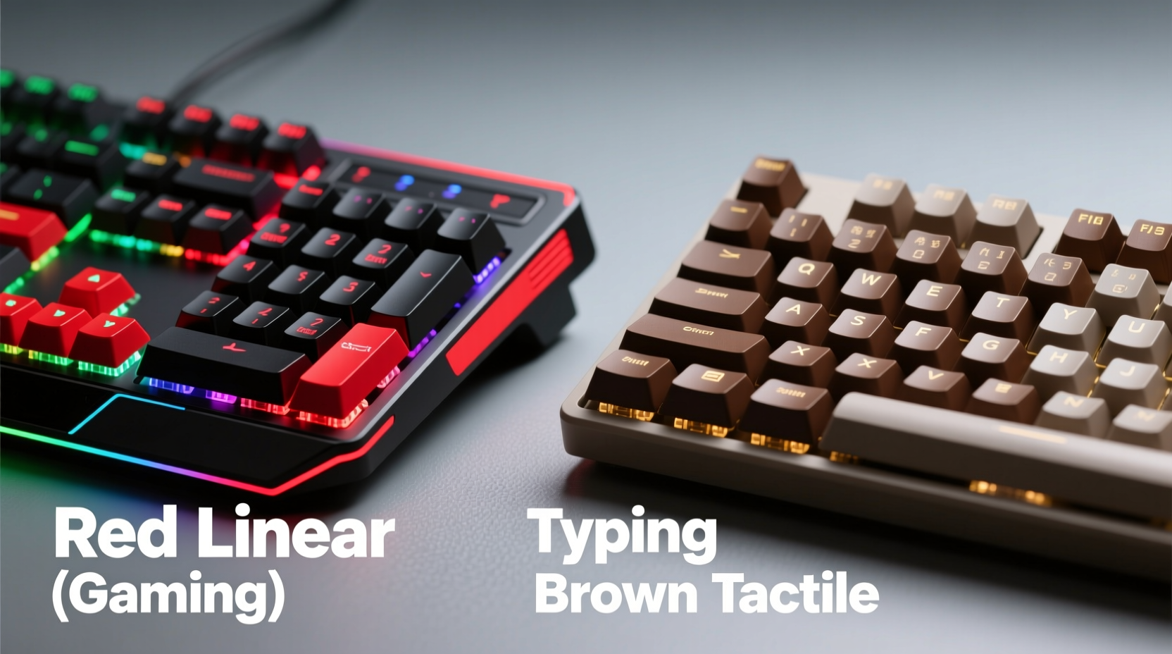 mechanical keyboards for gaming vs typing which switch type suits you