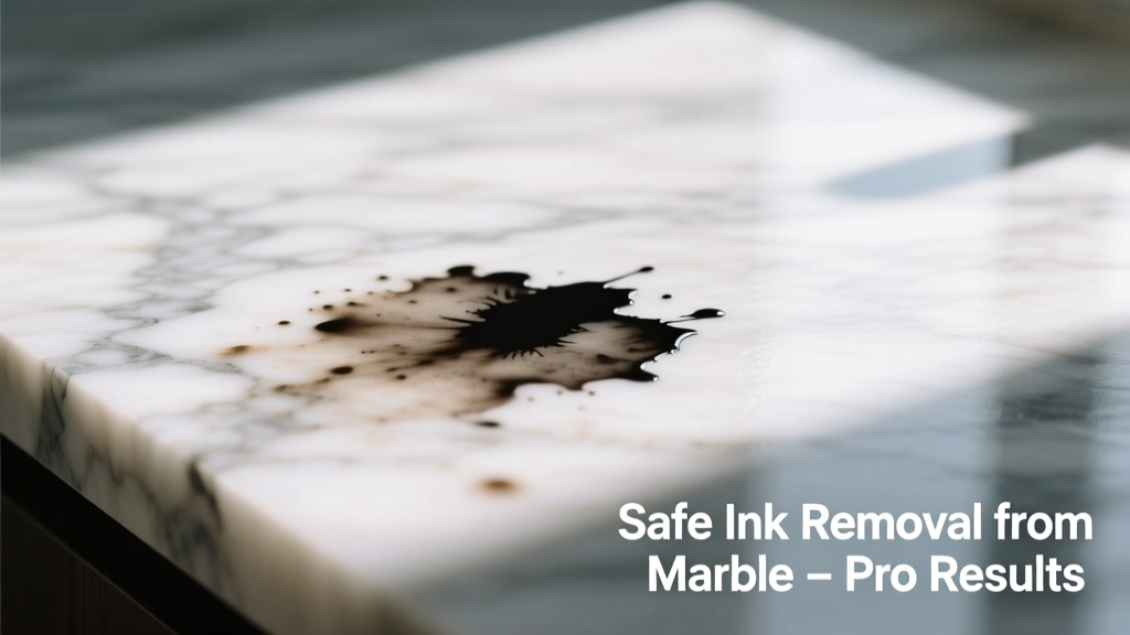 How to Remove Ink from Marble Safely and Effectively