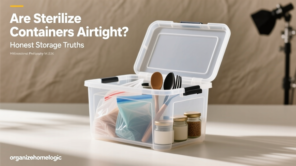 Are Sterilite Containers Airtight? Honest Truths