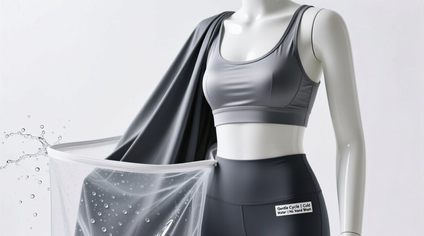 can you machine wash activewear safely