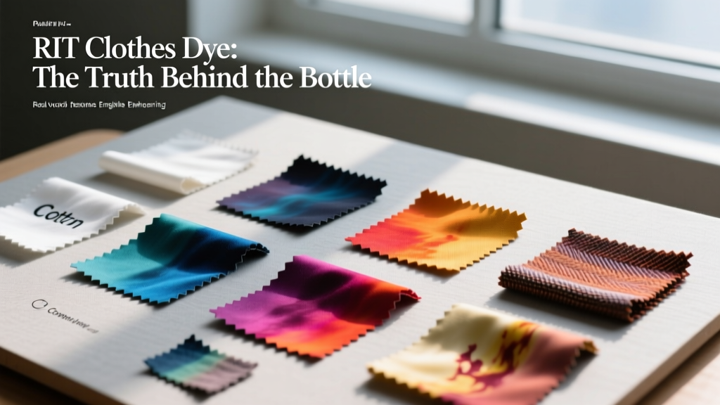 RIT Clothes Dye: The Truth Behind the Bottle