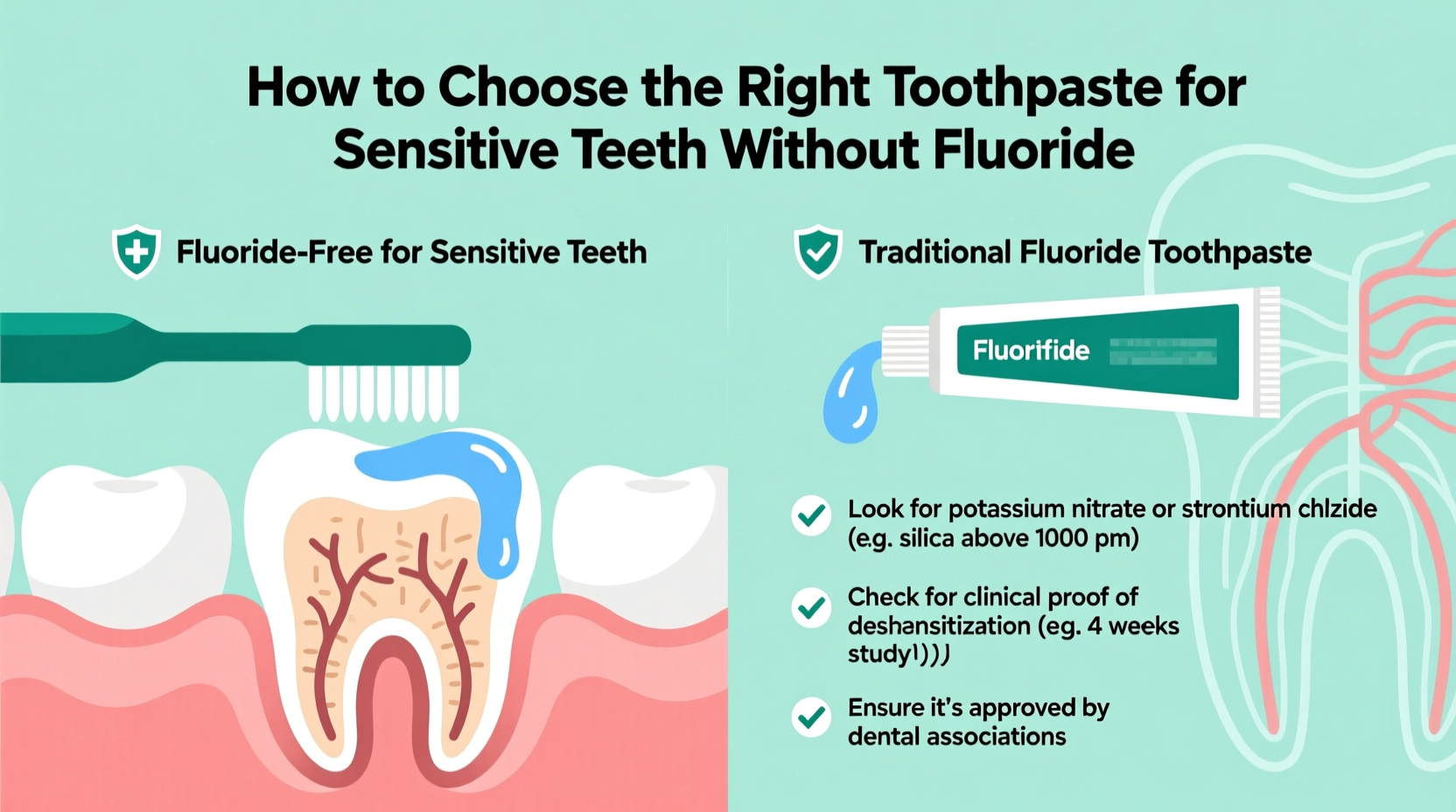how to pick the right toothpaste for sensitive teeth without fluoride
