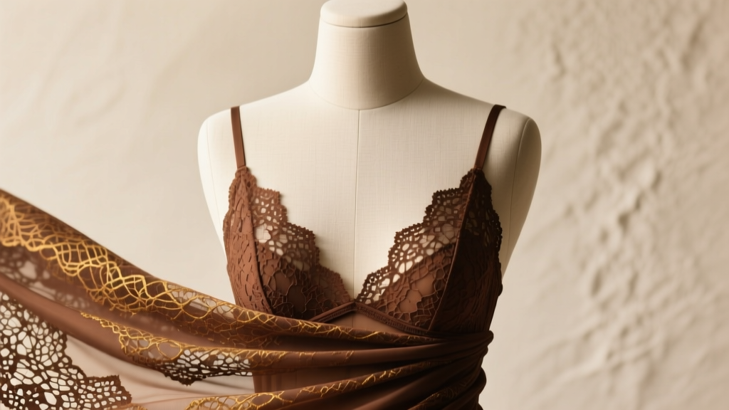 Lace Cami Brown: The Designer’s Guide to Premium Brown Lace Fabric