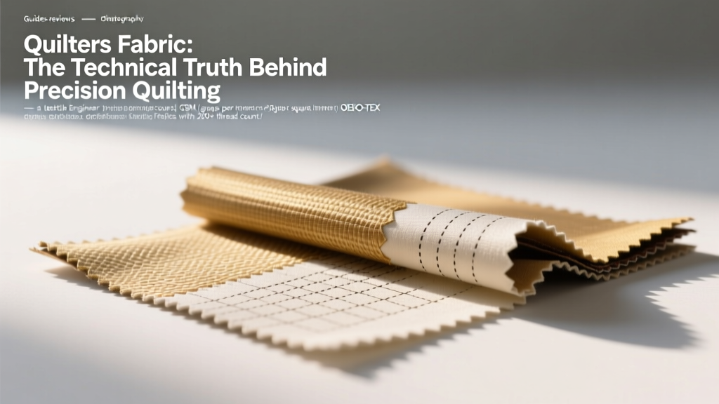 Quilters Fabric: The Technical Truth Behind Precision Quilting