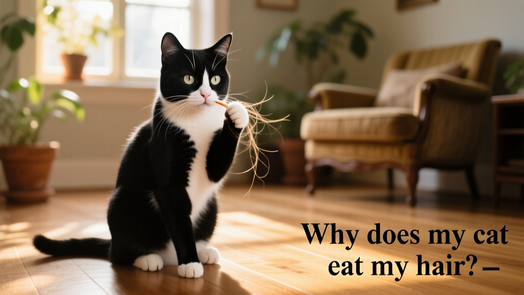 Why Does My Cat Eat My Hair?