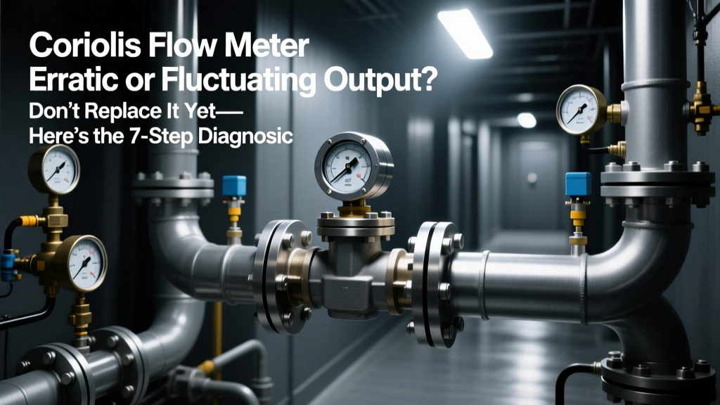 Fix Coriolis Flow Meter Fluctuations: 7-Step Diagnostic