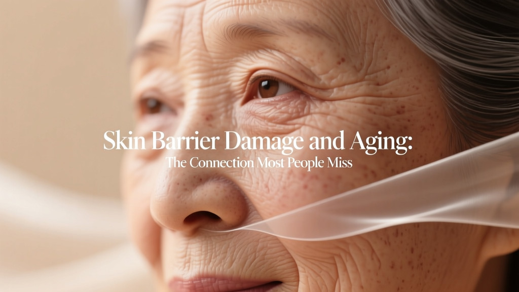 Skin Barrier Damage and Aging: The Connection Most People Miss