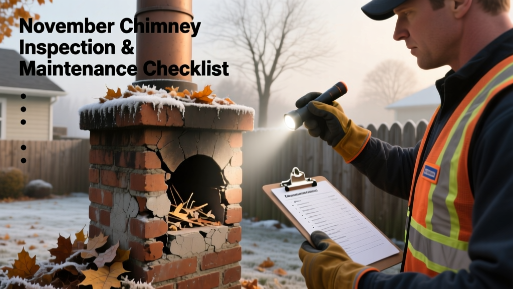 November Chimney Inspection & Maintenance Checklist