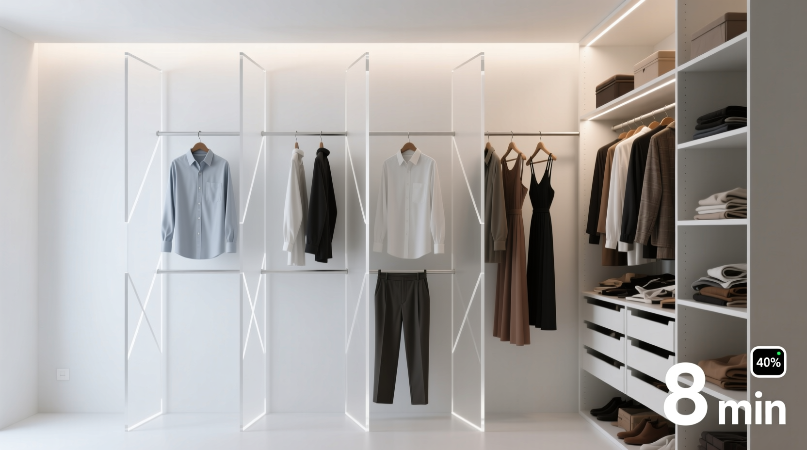 closet dividers vs hanging shelf inserts
