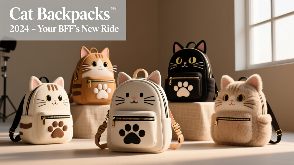 5 On-Trend Cat Backpacks Your BFF Will Want to Take a Ride in This Year