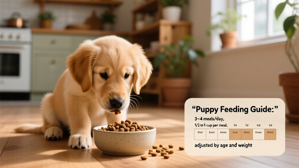 How much to feed a puppy? A puppy feeding schedule guide