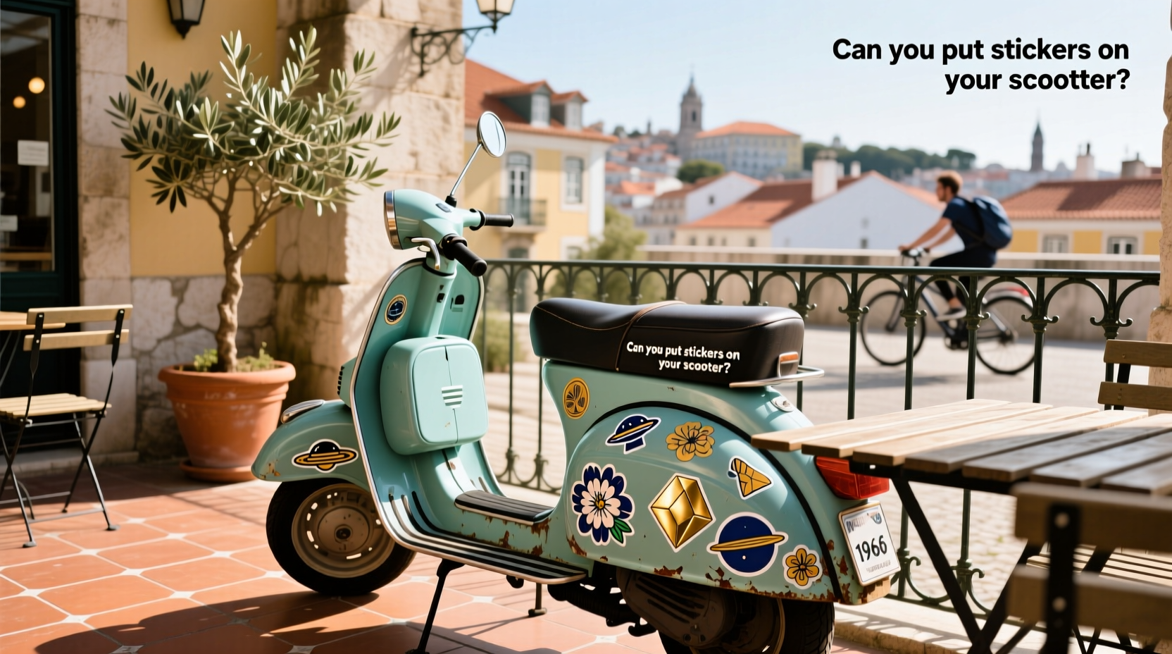 How to Choose Vespa Scooter Stickers, Can You Put Stickers on Your Scooter?