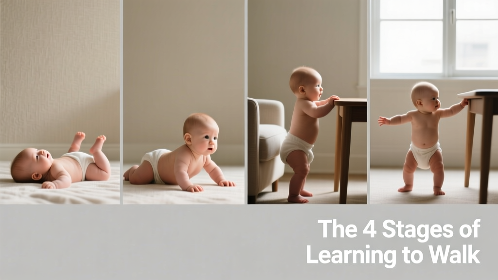 The 4 Stages of Learning to Walk: What Every Parent Needs to Know (Backed by Pediatric Evidence)