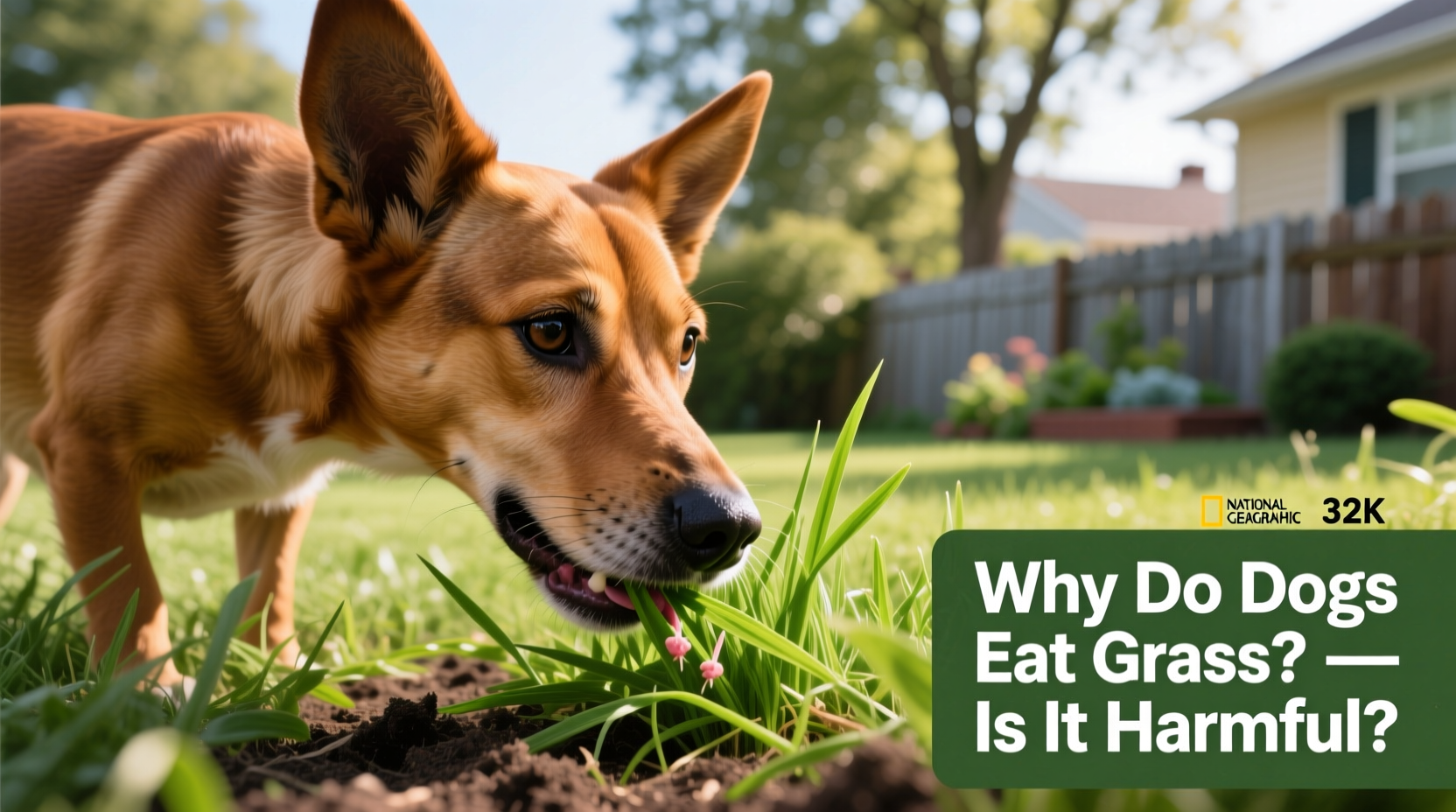 why does my dog eat grass and is it harmful