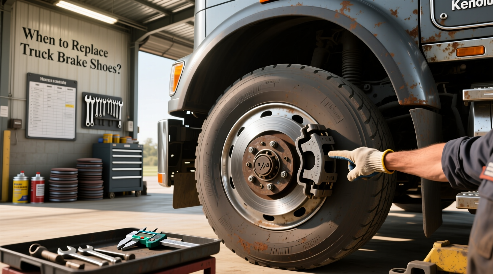 How to Choose Brake Shoe Kenworth, When to Replace Semi Truck Brake Shoes?