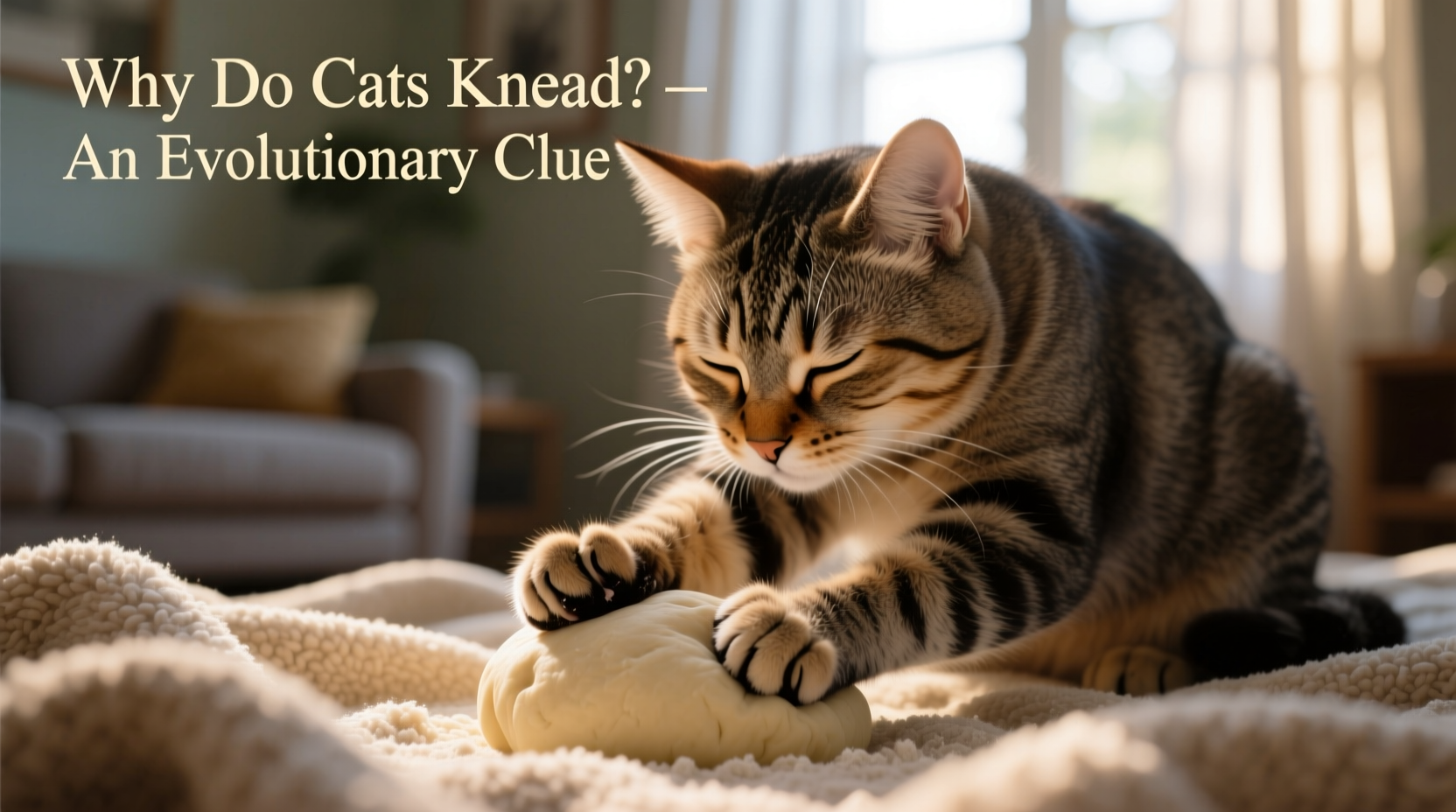 why do cats knead blankets like dough evolutionary behavior decoded