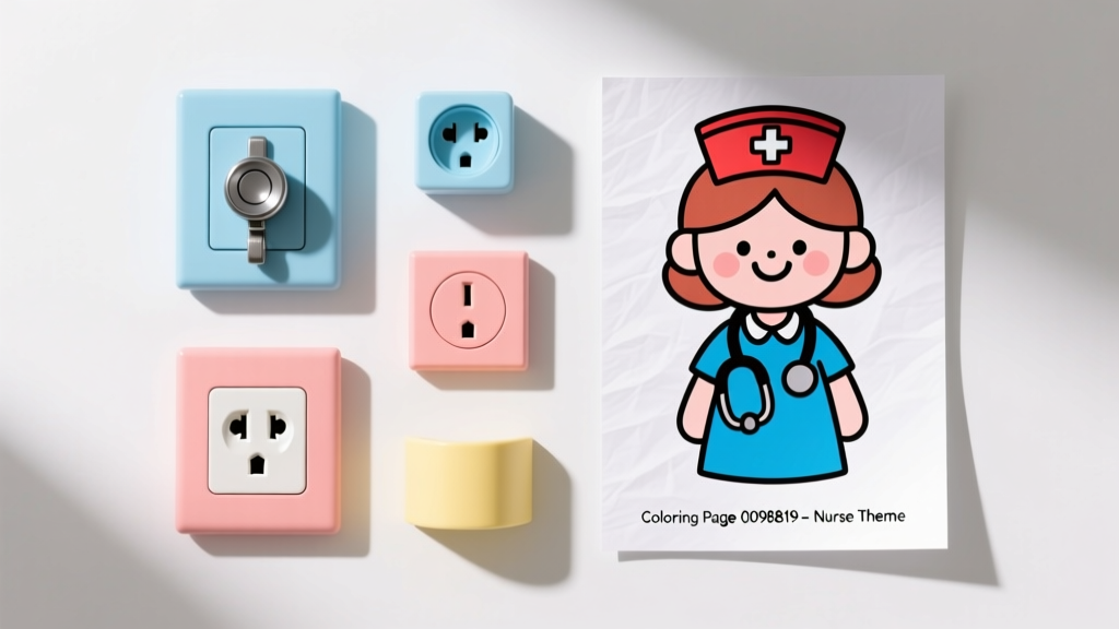 Nurse Coloring Pages 0098819: Evidence-Based Benefits, Safety Guidelines, and Developmental Best Practices for Children Ages 2–8