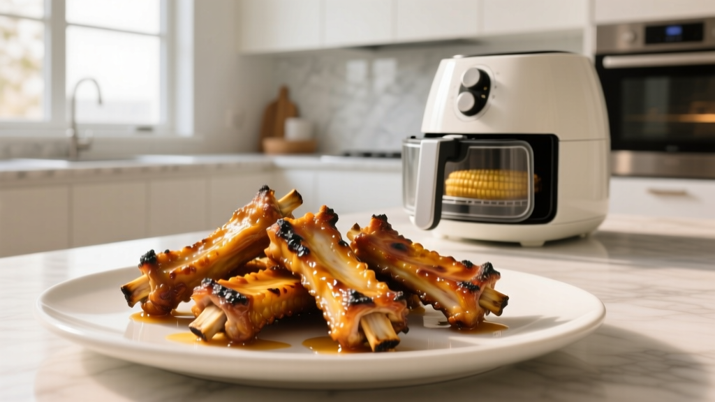 Crispy Air Fryer Corn Ribs (Easy & Foolproof!)