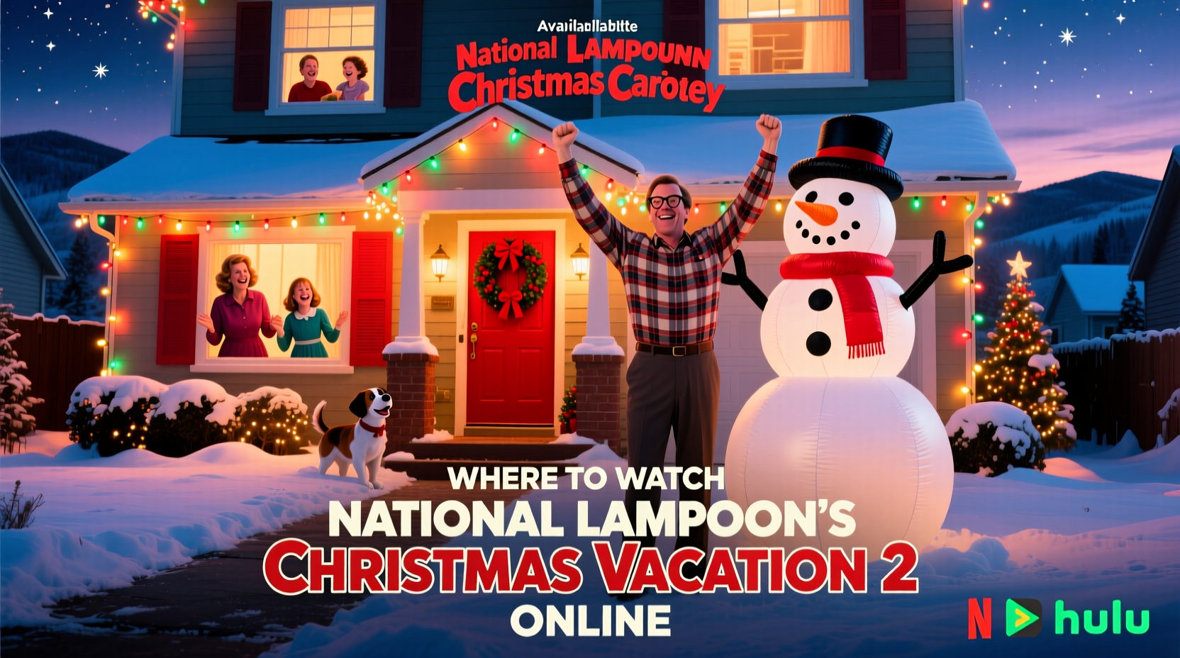 where to watch national lampoons christmas vacation 2