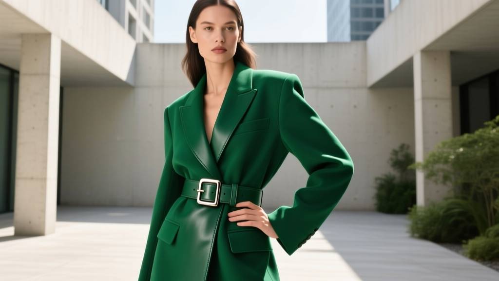 How to Belt an Oversized Blazer for a Cinched Waist