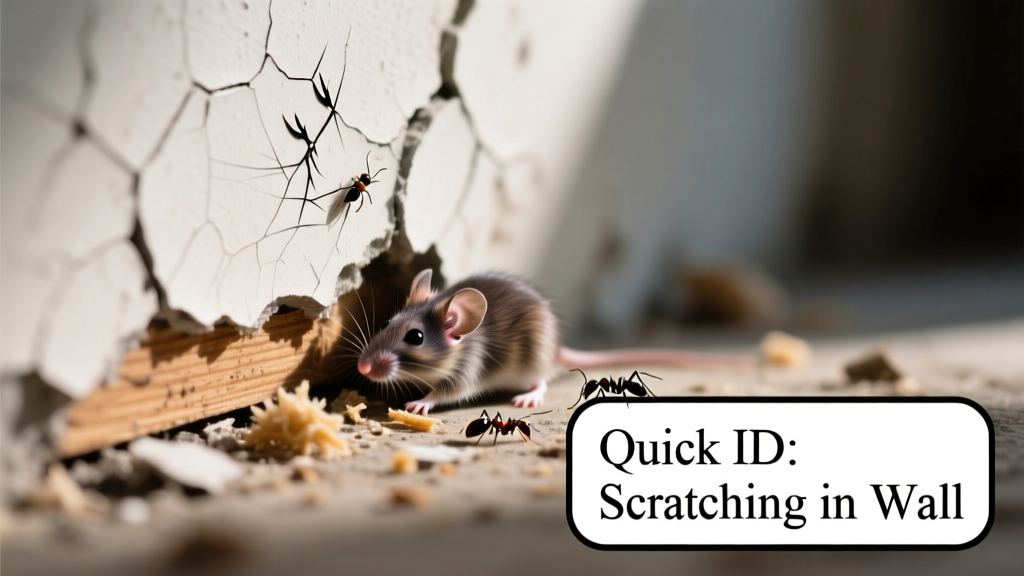 Scratching in Wall: What Pest Is It? Quick ID Guide