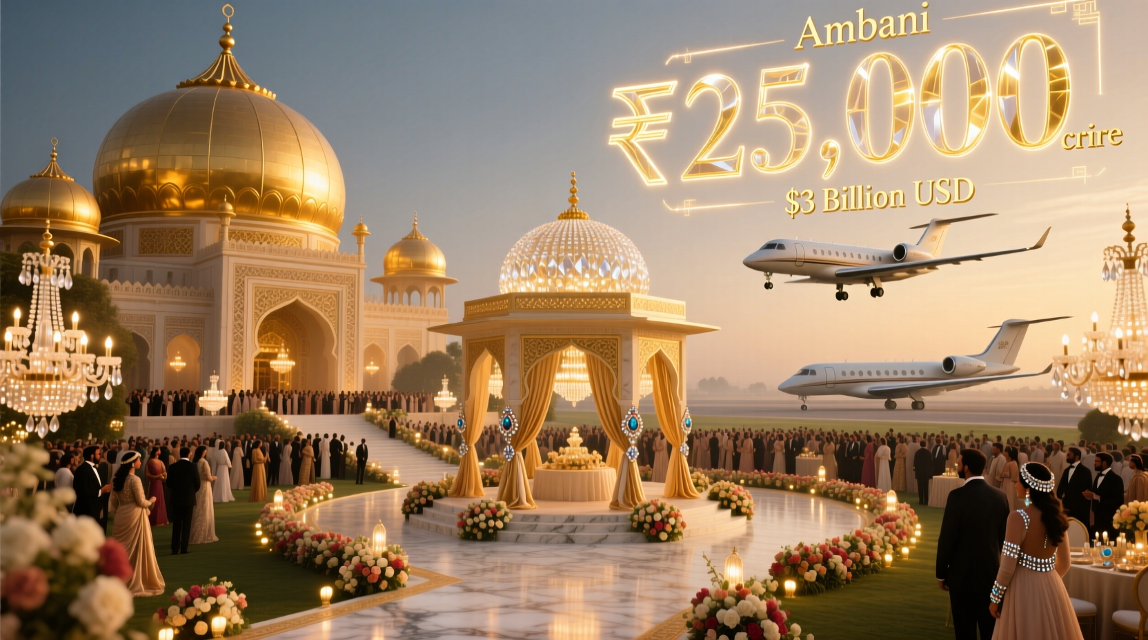 how much did the ambani wedding cost