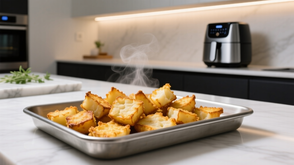 Air Fryer Frozen Diced Hash Browns: Crispy in 12 Min