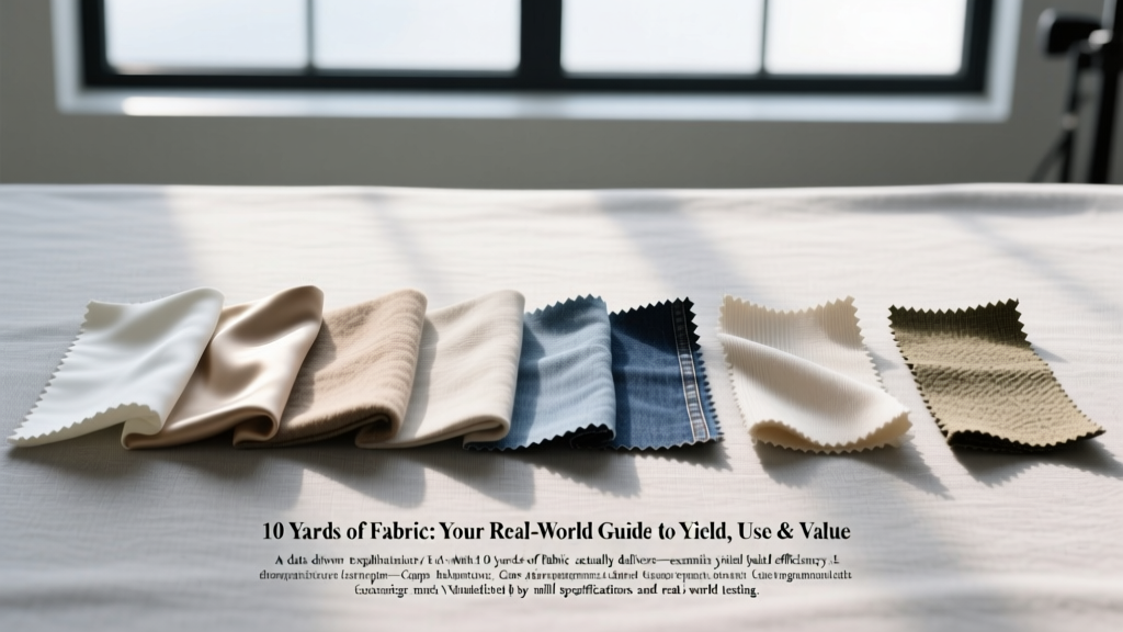 10 Yards of Fabric: Your Real-World Guide to Yield, Use & Value