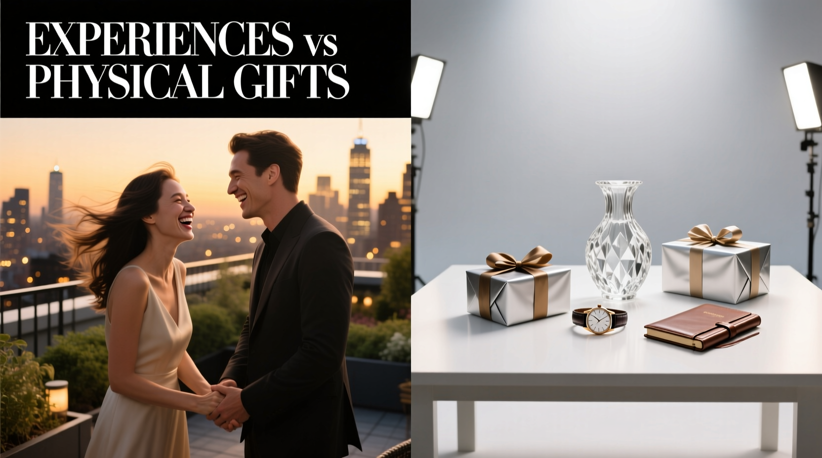 experiences vs physical gifts which is better for partners who have everything