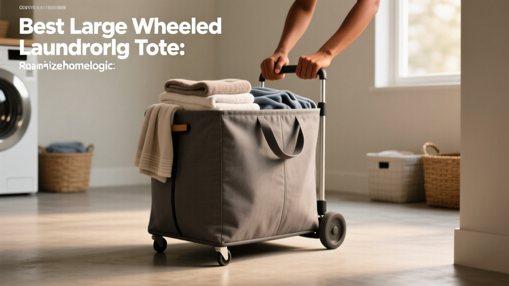 Best Large Wheeled Laundry Tote: Real-World Guide