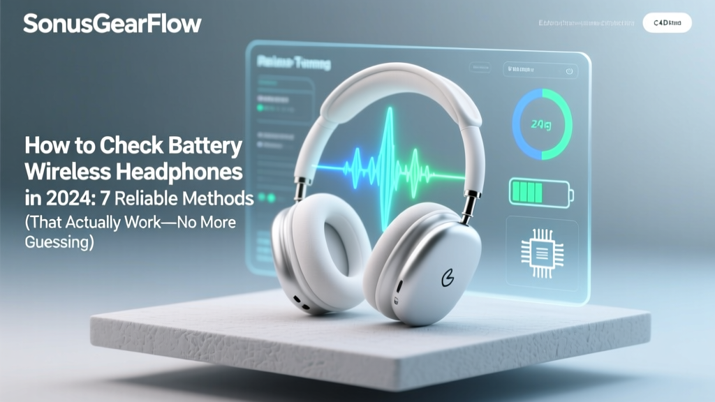 How To Check Battery Wireless Headphones (2026)