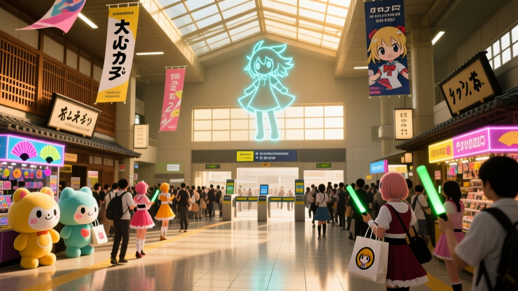 Hakata Station Replaces Akihabara as Otaku