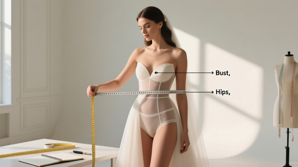 Wedding Dress Size: 7-Step At-Home Measurement (2026)